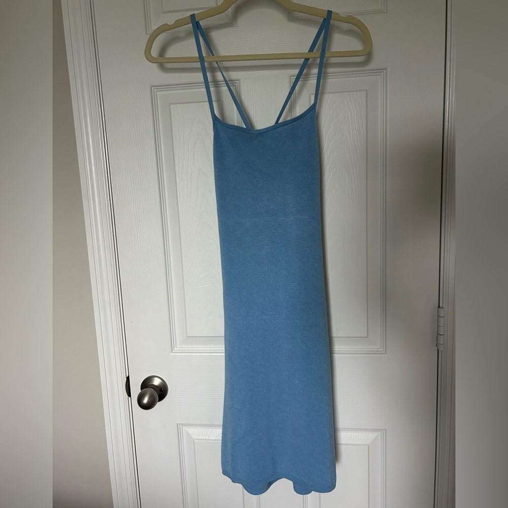 Abercrombie & Fitch Light Blue Knit Top